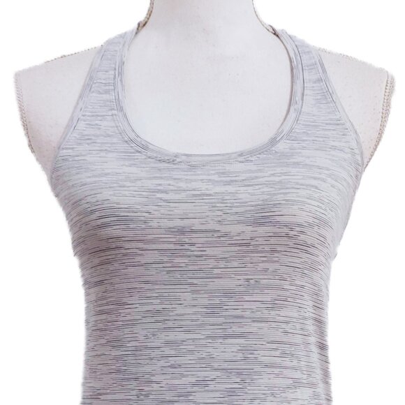 Lululemon Cool Racerback II Wee Are From Space Ice Grey Alpine White - Picture 6 of 9